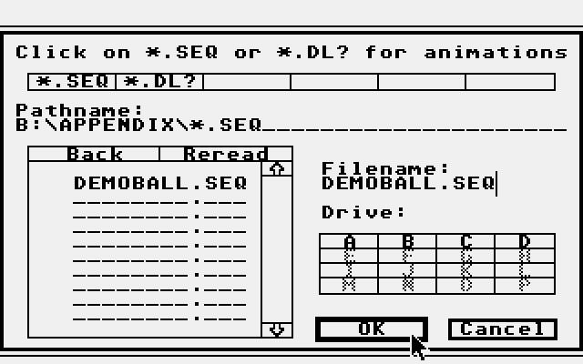 Animate atari screenshot